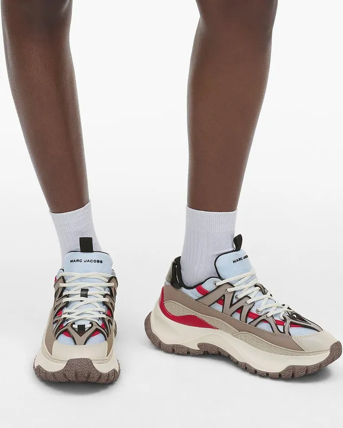 Marc Jacobs Sneakers Women The Colorblock Lazy Hiker Cement Multi