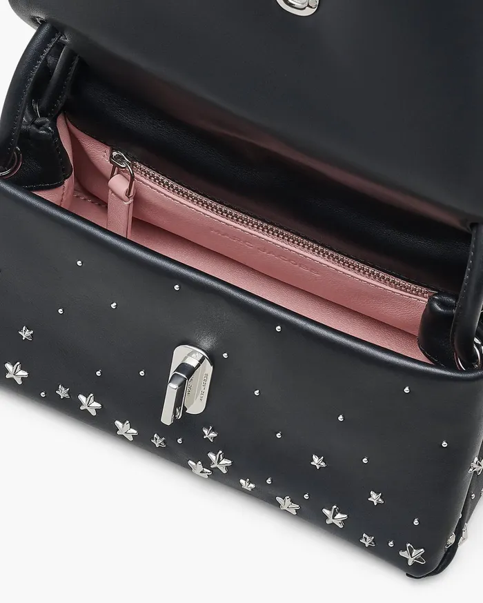 Marc Jacobs The Dual Bag Women The StarStudded Leather Mini Dual Bag Black