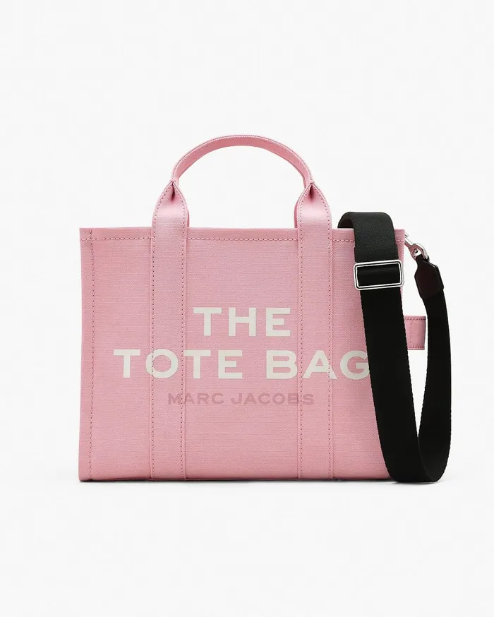 Marc Jacobs The Tote Bag Women The Canvas Medium Tote Bag Ribbon Pink