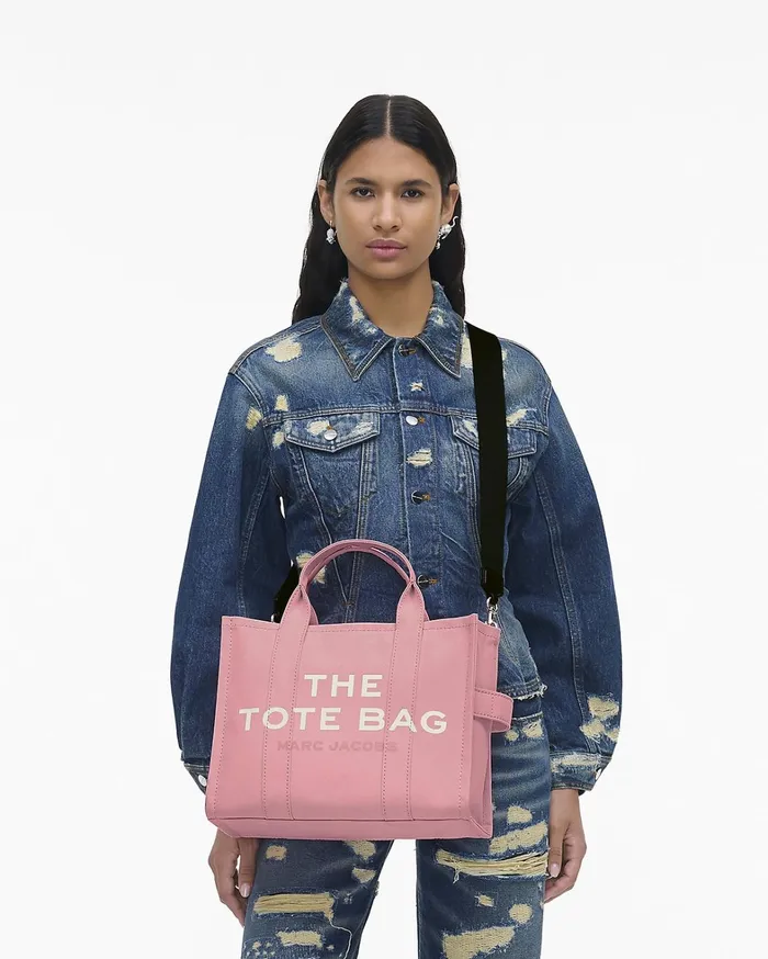 Marc Jacobs The Tote Bag Women The Canvas Medium Tote Bag Ribbon Pink