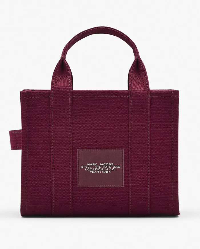 Marc Jacobs The Tote Bag Women The Canvas Small Tote Bag Oxblood