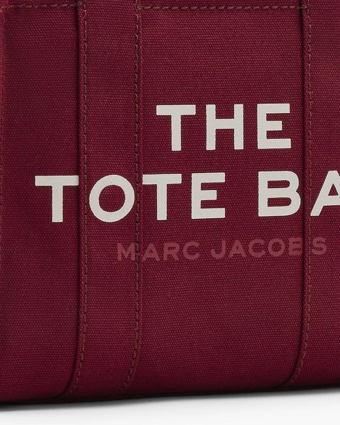 Marc Jacobs The Tote Bag Women The Canvas Small Tote Bag Oxblood