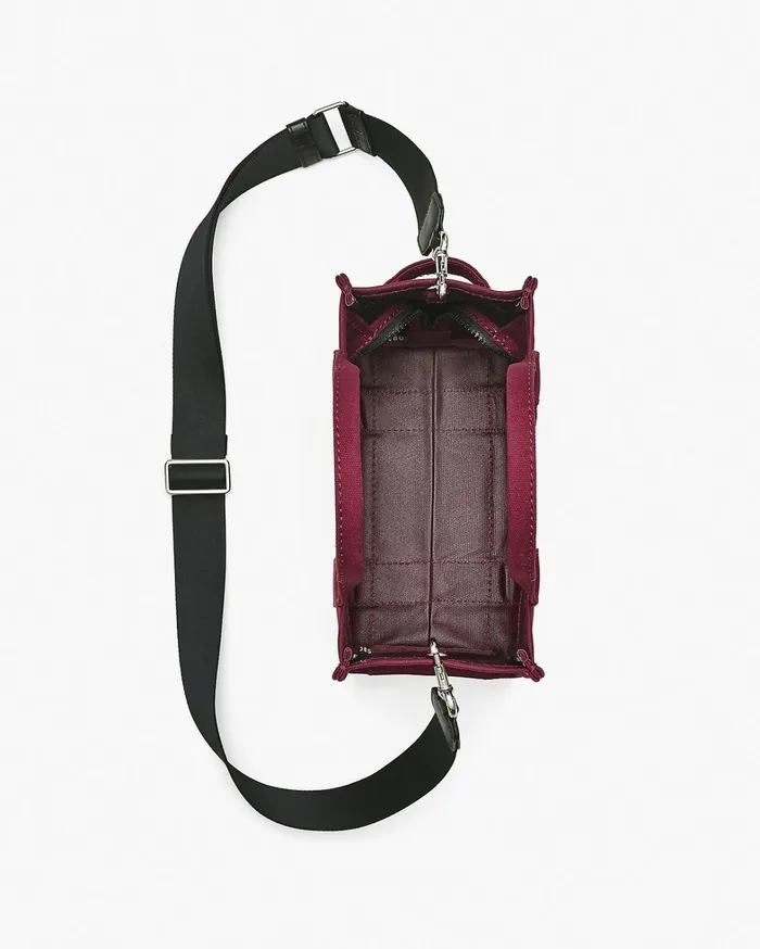 Marc Jacobs The Tote Bag Women The Canvas Small Tote Bag Oxblood