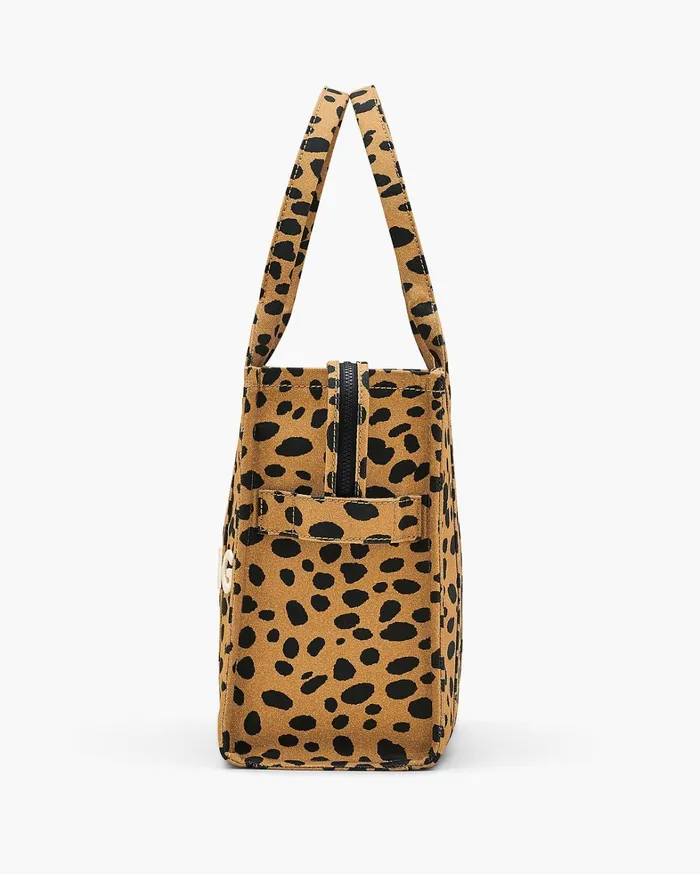 Marc Jacobs The Tote Bag Women The Cheetah Canvas Large Tote Bag Black Multi