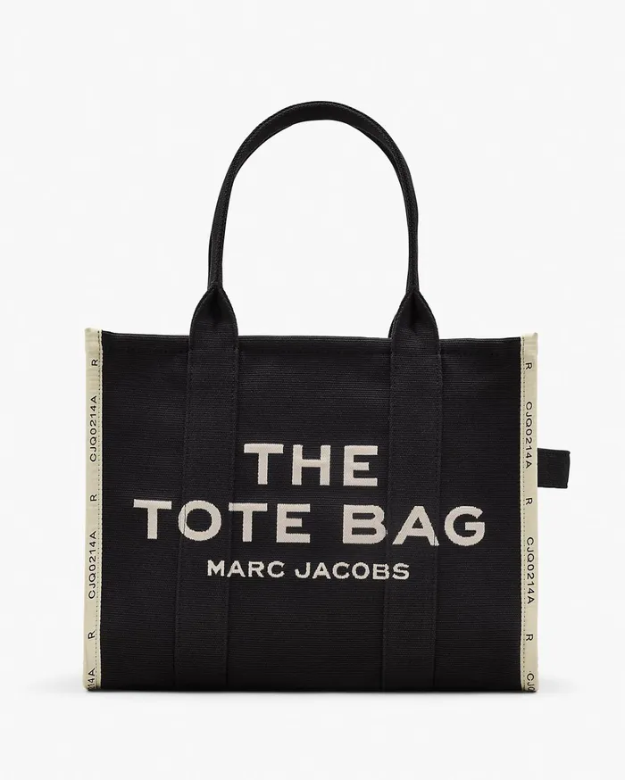 Marc Jacobs The Tote Bag Women The Jacquard Large Tote Bag Black
