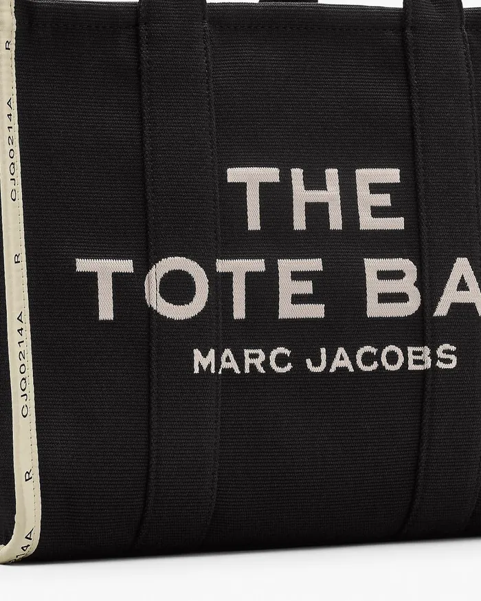 Marc Jacobs The Tote Bag Women The Jacquard Large Tote Bag Black