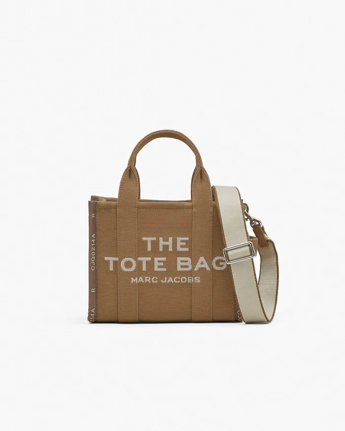 Marc Jacobs The Tote Bag Women The Jacquard Small Tote Bag Camel