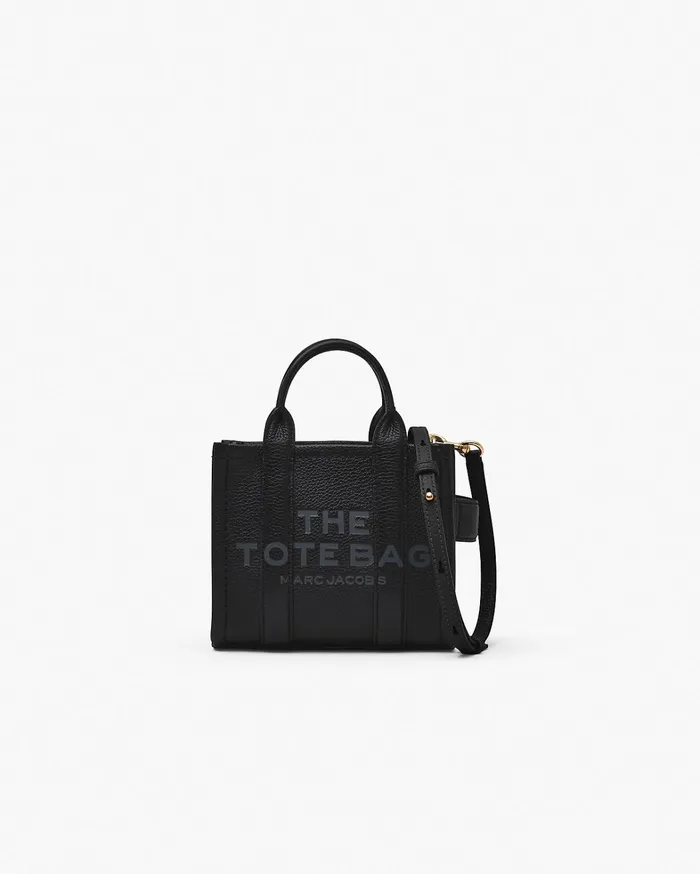 Marc Jacobs The Tote Bag Women The Leather Crossbody Tote Bag Black