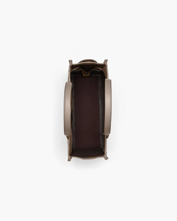 Marc Jacobs The Tote Bag Women The Leather Large Tote Bag Cement