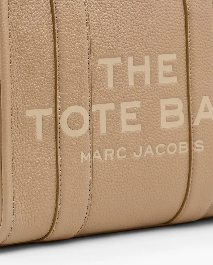 Marc Jacobs The Tote Bag Women The Leather Small Tote Bag Camel