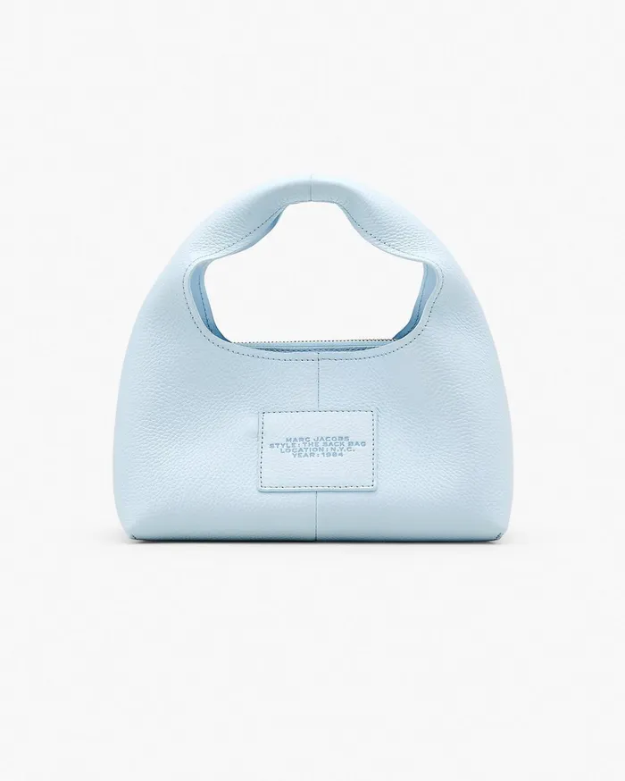Marc Jacobs Top Handle Bags Women The Mini Sack Bag Cloud Blue