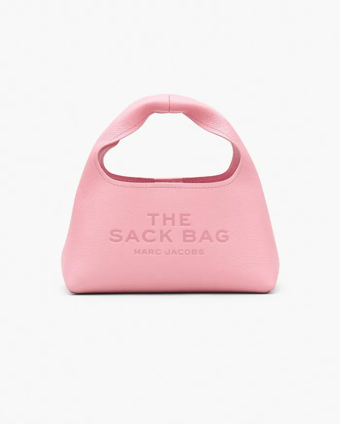 Marc Jacobs Top Handle Bags Women The Mini Sack Bag Ribbon Pink