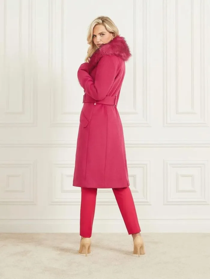 Marciano Alice WoolBlend Coat Viva Pink Women Jackets Marciano Alice WoolBlend Coat Viva Pink Women Jackets
