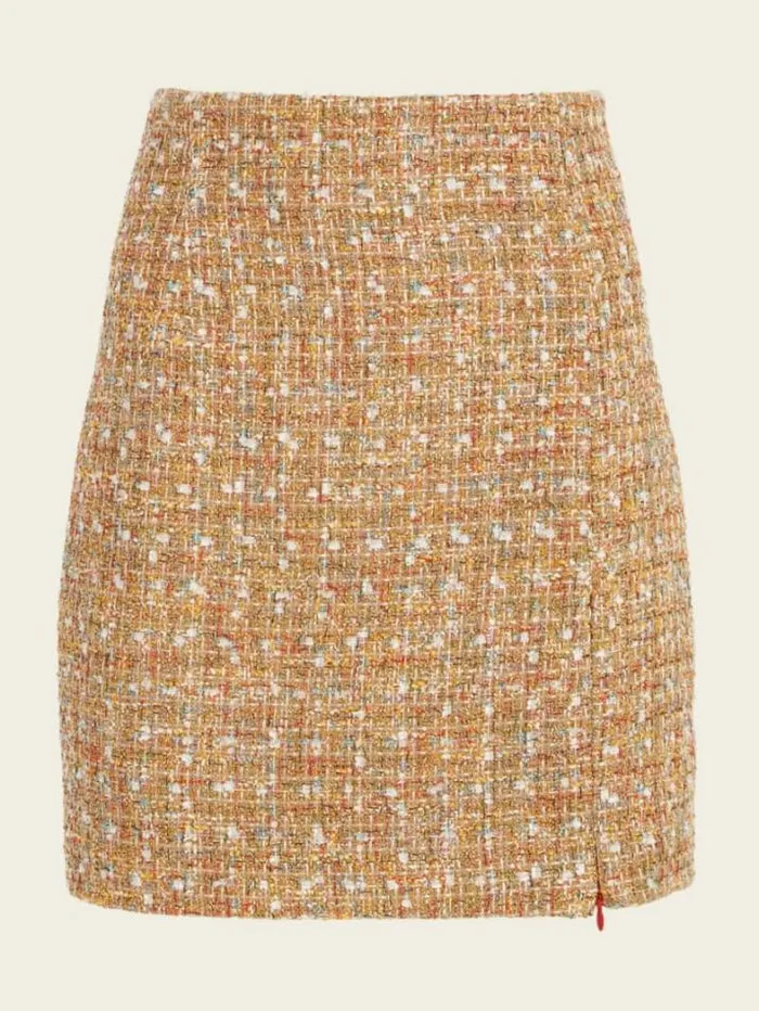 Marciano Angelica Tweed Skirt Tallulah Multicolor Tweed Women Bottoms Marciano Angelica Tweed Skirt Tallulah Multicolor Tweed Women Bottoms