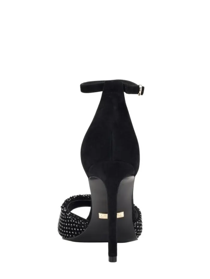 Marciano Balie Rhinestone Sandal Black1 Women Shoes