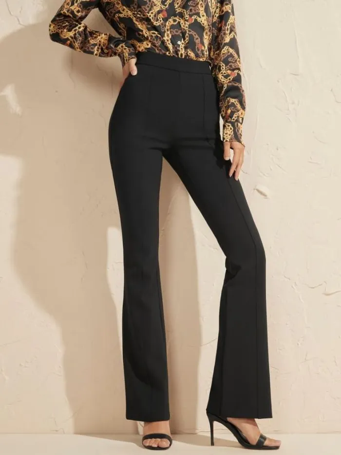 Marciano Chloe Flared Pant Black Women Bottoms