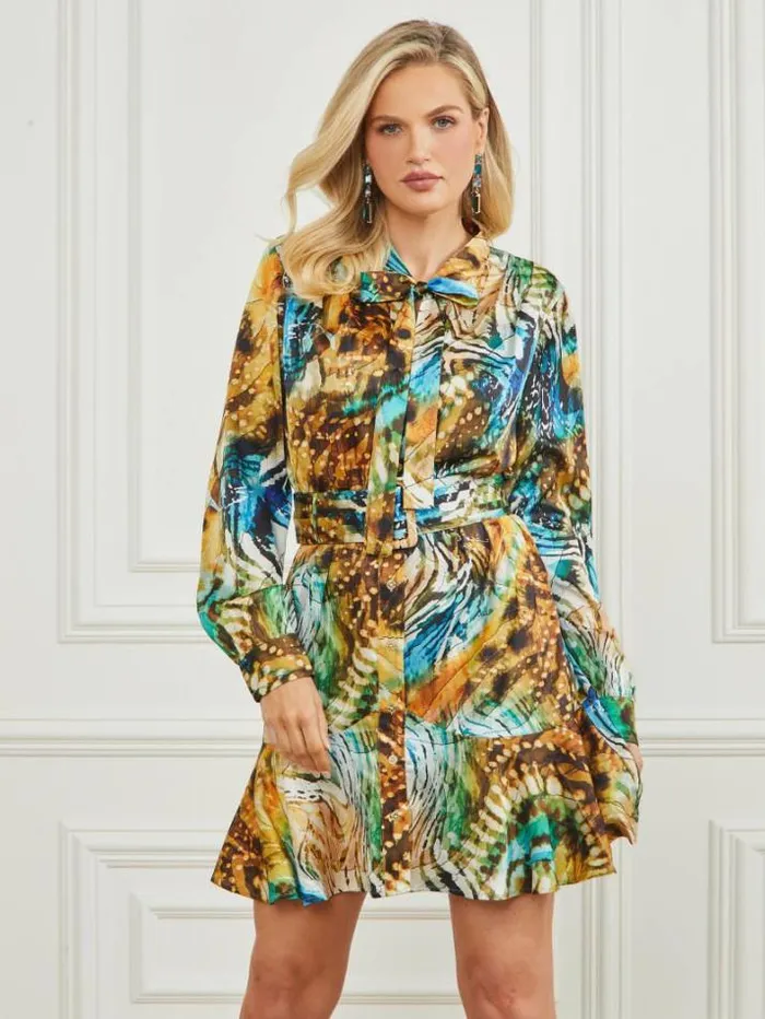 Marciano Dianne Printed Shift Dress Eutopia Print Women Dresses