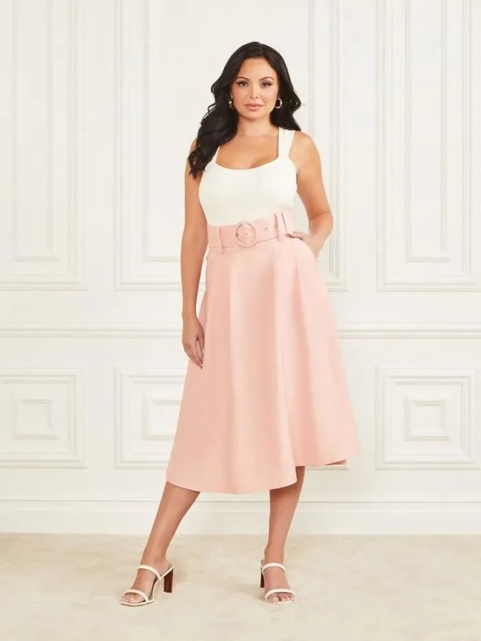 Marciano Eco Hailey Skirt Hacienda Rose Women Bottoms Marciano Eco Hailey Skirt Hacienda Rose Women Bottoms