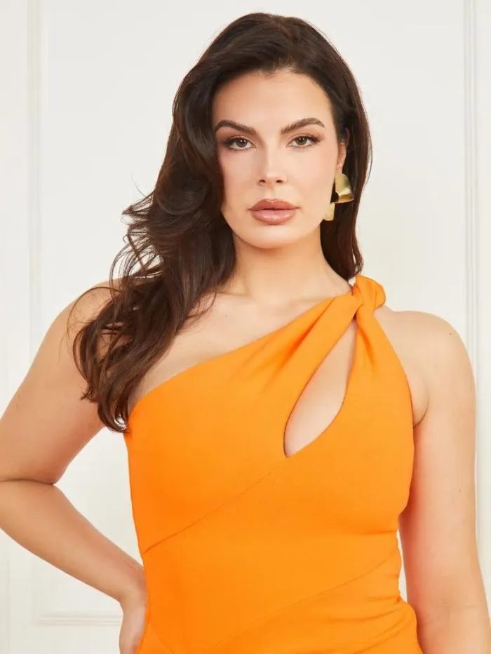 Marciano La Bombe Dress Superlative Orange Women Dresses Marciano La Bombe Dress Superlative Orange Women Dresses