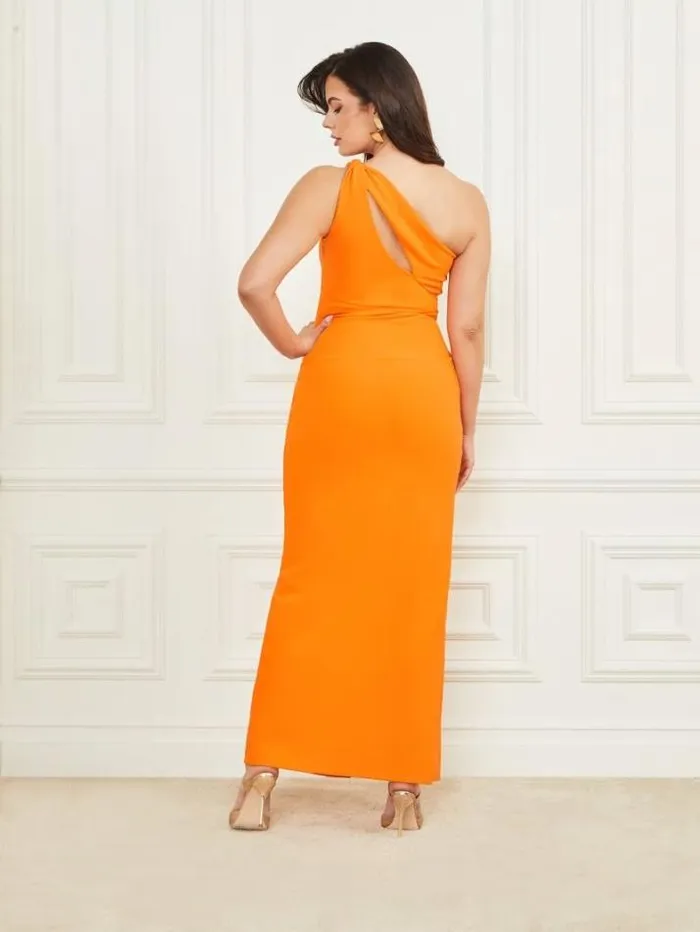 Marciano La Bombe Dress Superlative Orange Women Dresses Marciano La Bombe Dress Superlative Orange Women Dresses