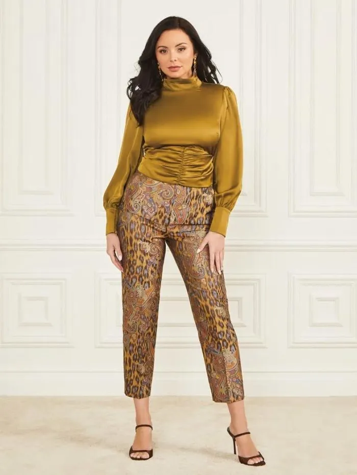 Marciano Libertine Top Cider Gold A299 Women Tops And Sweaters Marciano Libertine Top Cider Gold A299 Women Tops And Sweaters