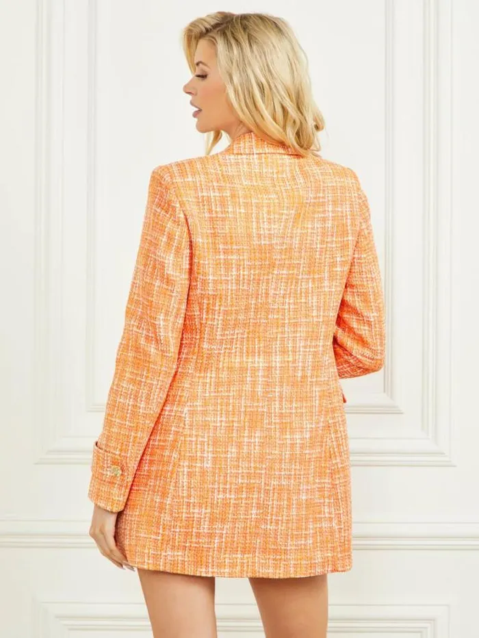 Marciano Luella Tweed Blazer Mayan Sunset Multi Women Jackets Marciano Luella Tweed Blazer Mayan Sunset Multi Women Jackets