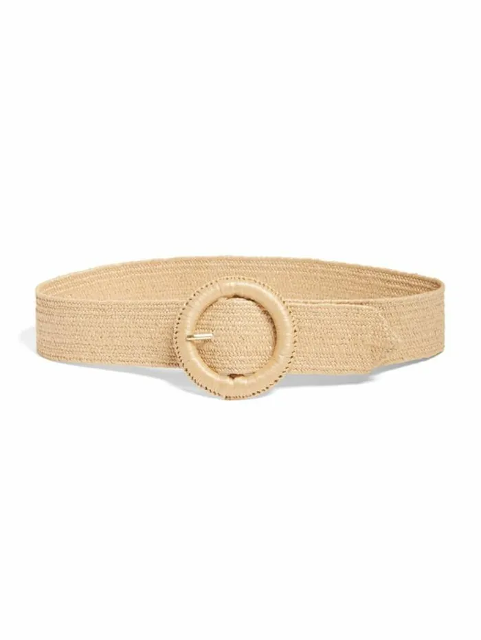 Marciano Raffia Straw Waist Belt White Women Accessories Marciano Raffia Straw Waist Belt White Women Accessories