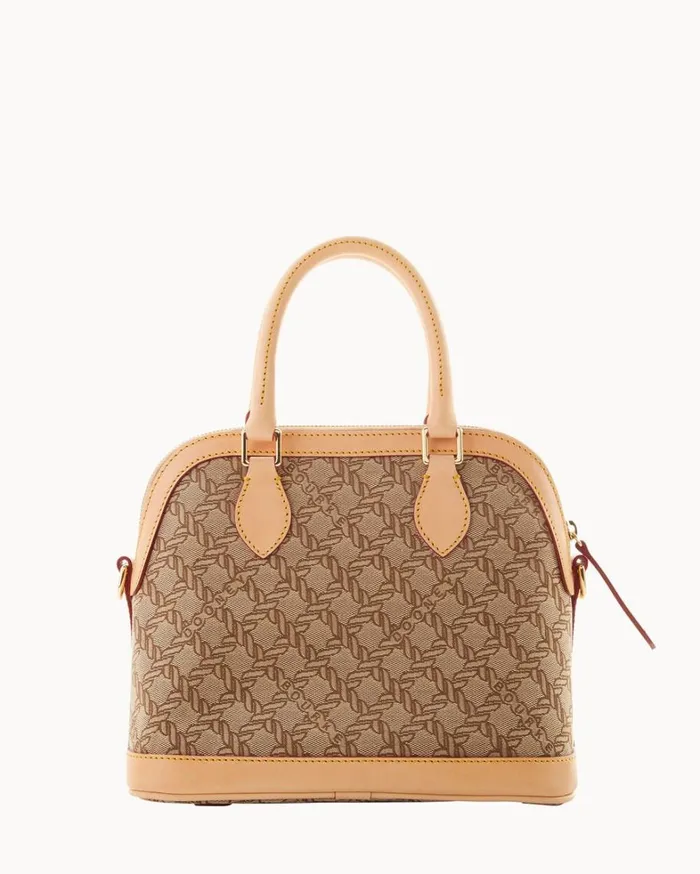 Maritime Satchel Brown Women Dooney and Bourke Satchels