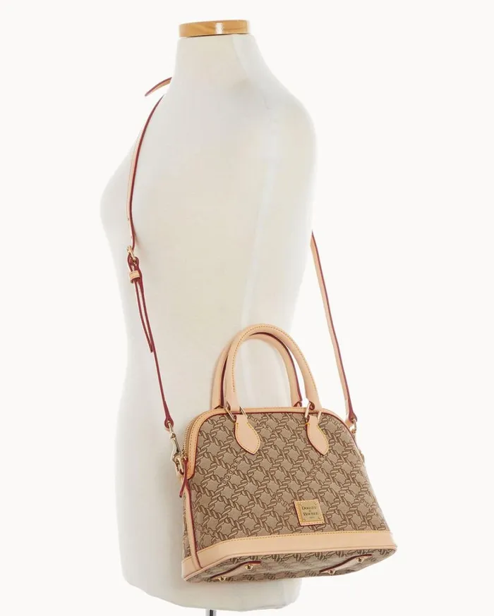 Maritime Satchel Brown Women Dooney and Bourke Satchels
