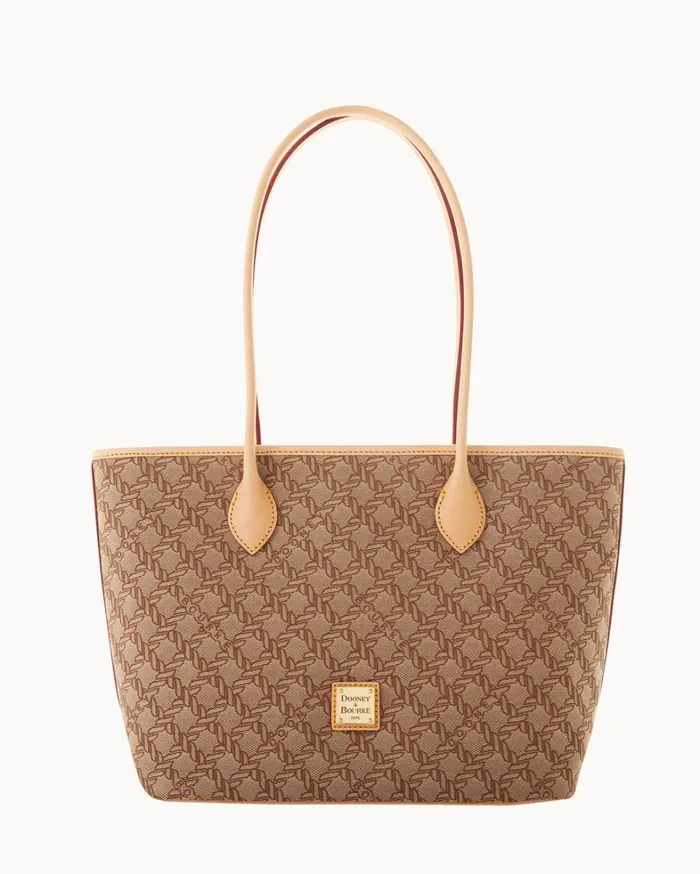Maritime Tote Brown Women Dooney and Bourke Totes