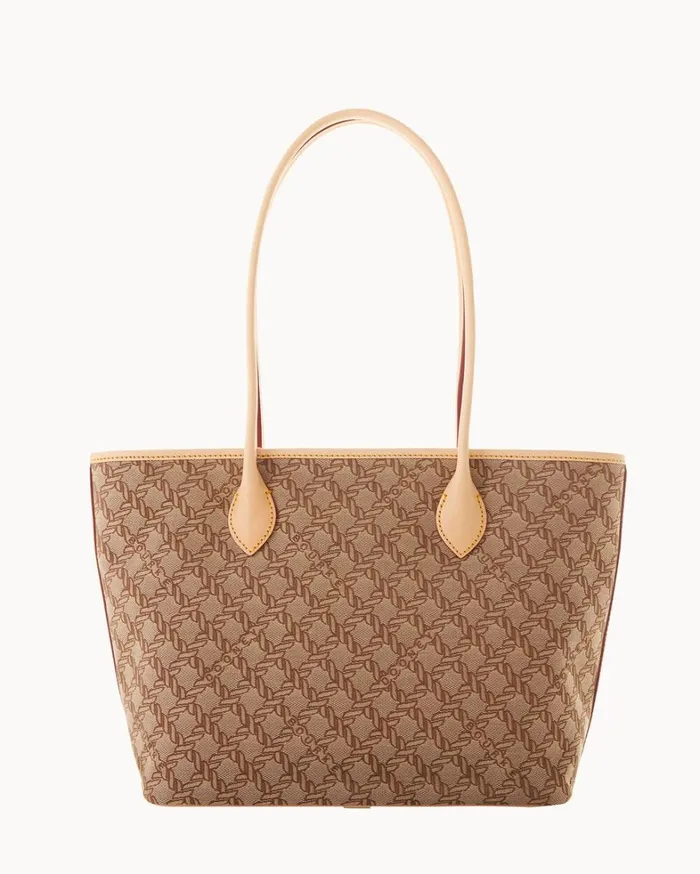 Maritime Tote Brown Women Dooney and Bourke Totes Maritime Tote Brown Women Dooney and Bourke Totes