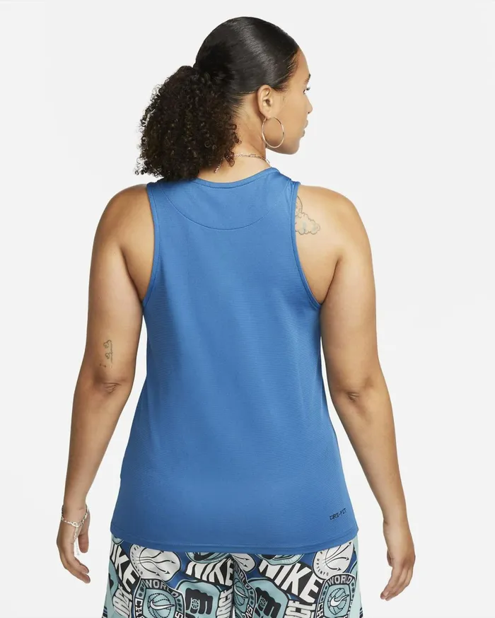 Matching Sets Women Nike DriFIT Industrial Blue