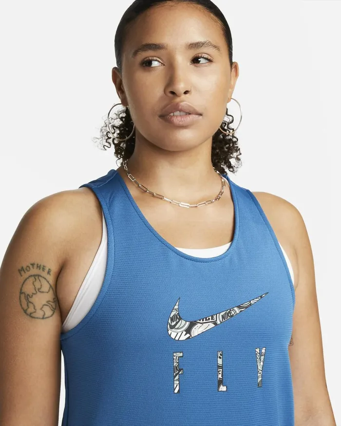 Matching Sets Women Nike DriFIT Industrial Blue