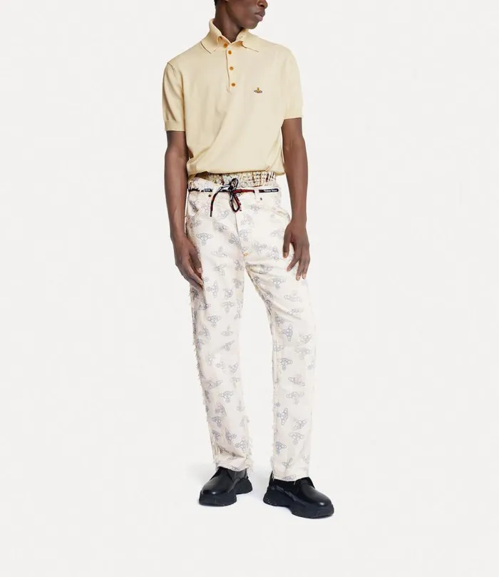 Men Alex Polo Offwhite Vivienne Westwood TShirts And Polos Men Alex Polo Offwhite Vivienne Westwood TShirts And Polos
