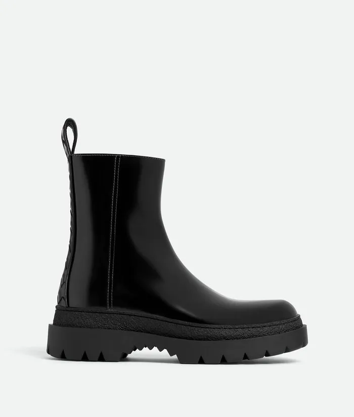 Men Bottega Veneta Boots Highway Ankle Boot Black