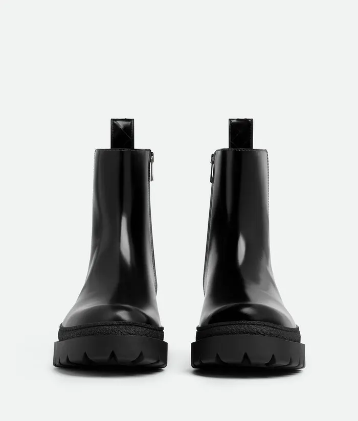 Men Bottega Veneta Boots Highway Ankle Boot Black
