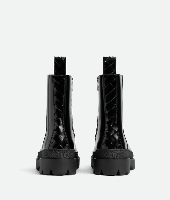 Men Bottega Veneta Boots Highway Ankle Boot Black