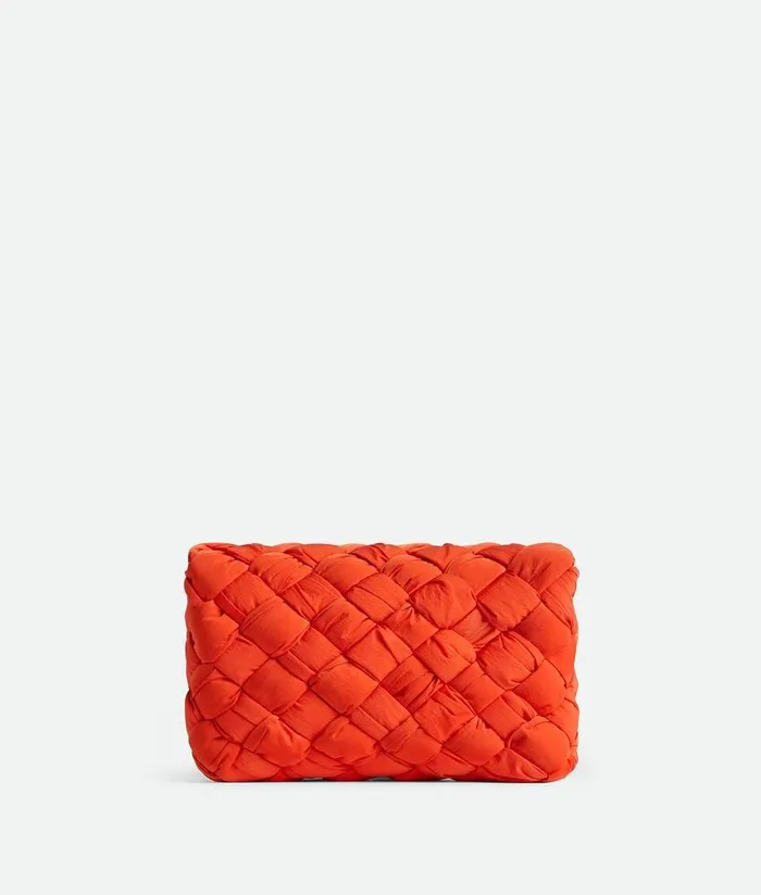 Men Bottega Veneta Crossbody Small Rumple Messenger Orange