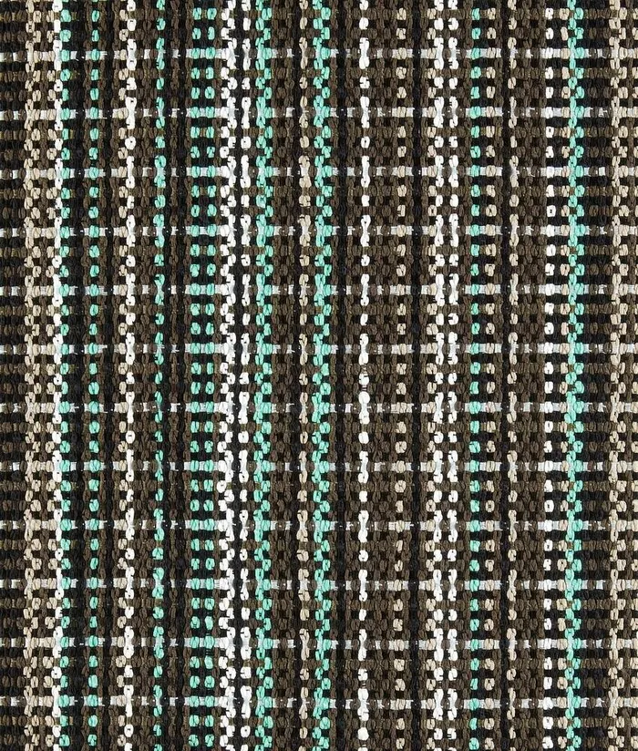 Men Bottega Veneta Jackets Cotton Check Jacket Blackbrownmint