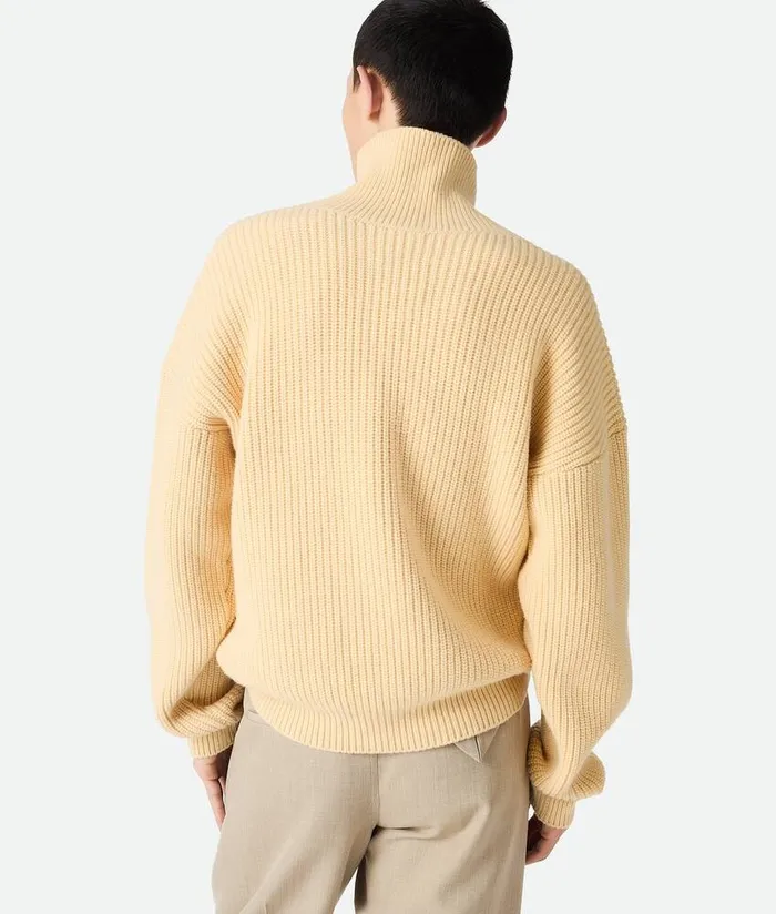 Men Bottega Veneta Knitwear Wool And Cashmere Jumper Shell