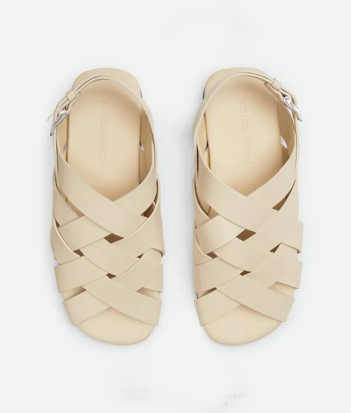 Men Bottega Veneta Sandals Alfie Sandal Sea Salt