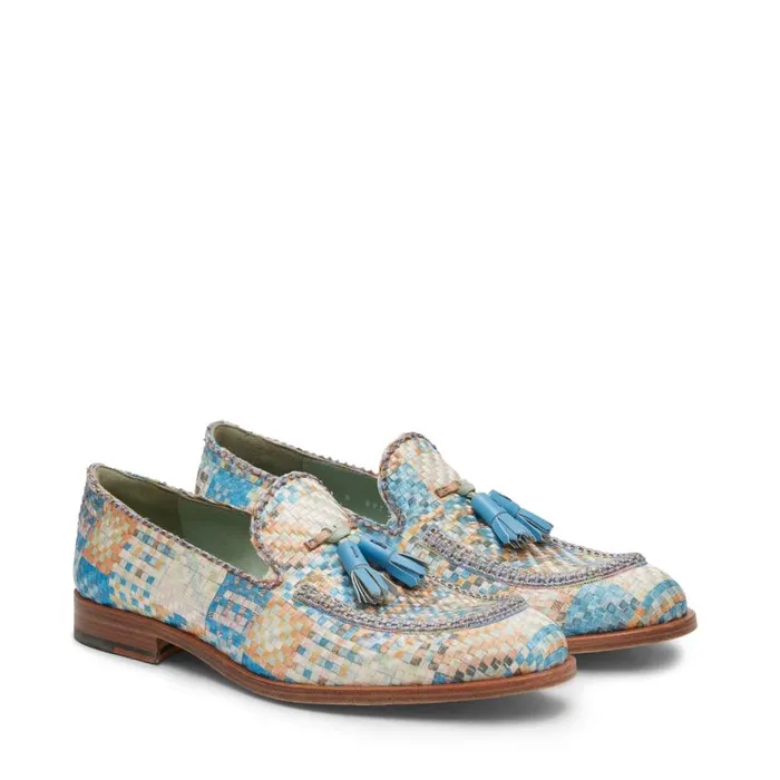 Men Brera Loafer Light Blue Fratelli Rossetti Loafers Men Brera Loafer Light Blue Fratelli Rossetti Loafers