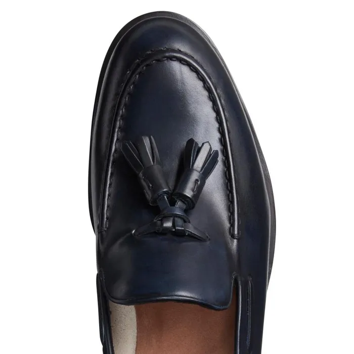 Men Brera Loafer Navy Blue Fratelli Rossetti Loafers
