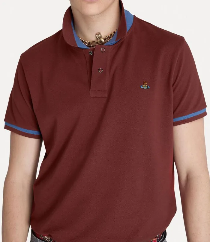 Men Classic Polo Sienared Vivienne Westwood TShirts And Polos Men Classic Polo Sienared Vivienne Westwood TShirts And Polos