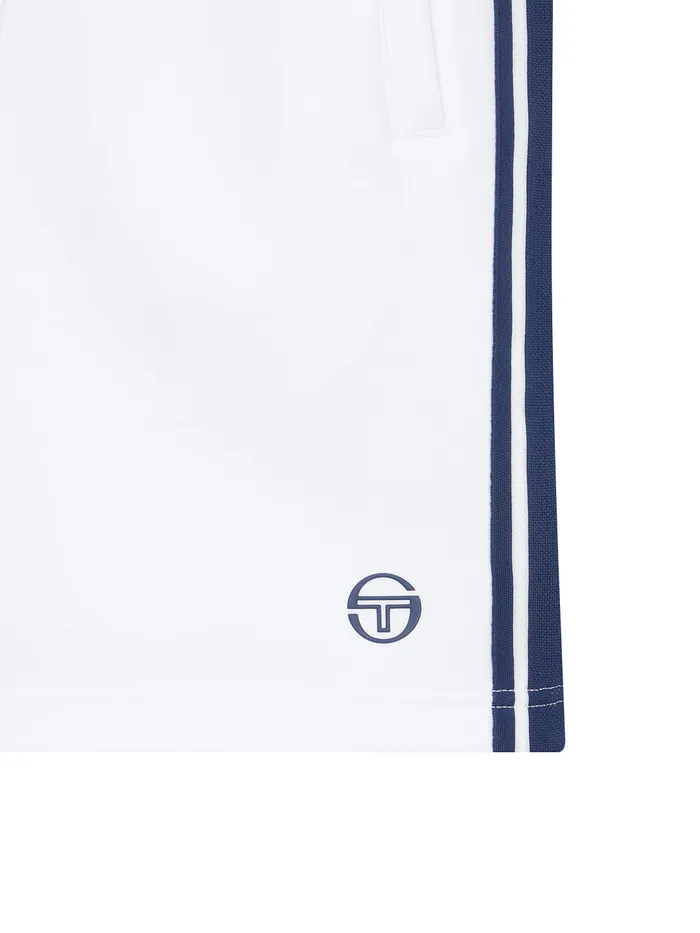 Men Court Styles Sergio Tacchini Damarindo Track Shorts Off White