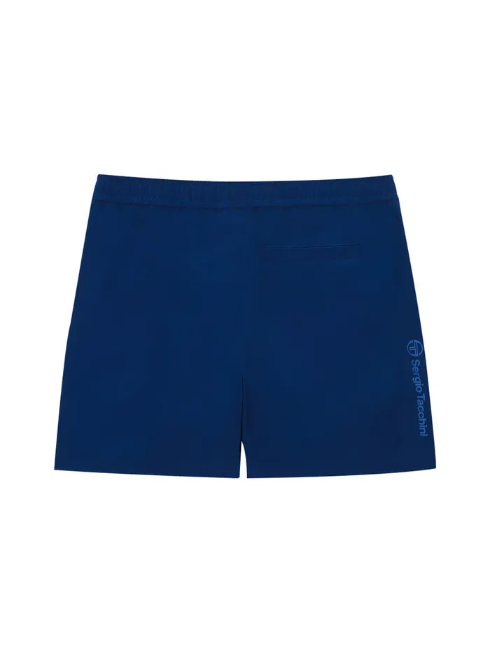 Men Court Styles Sergio Tacchini Essential Woven Shorts Navy
