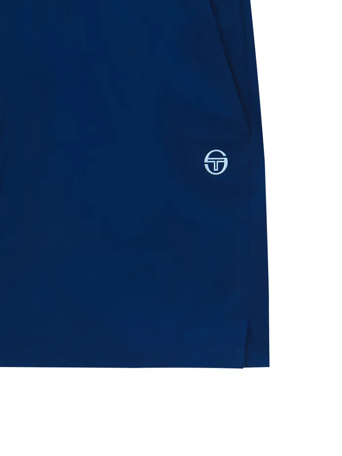 Men Court Styles Sergio Tacchini Essential Woven Shorts Navy