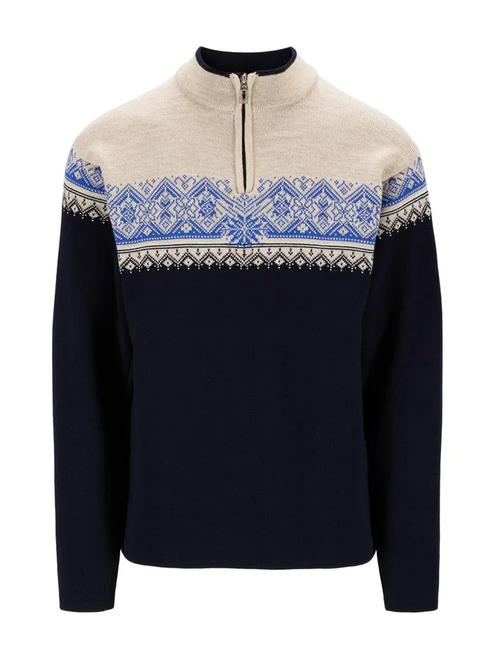 Men Dale Of Norway Halfzip Moritz Sweater 8211 Merino Wool