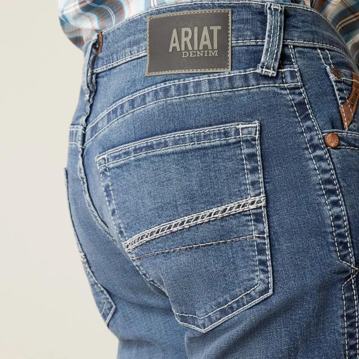 Men Denim Ariat M4 Relaxed Hugo Boot Cut Jean Bannock Men Denim Ariat M4 Relaxed Hugo Boot Cut Jean Bannock
