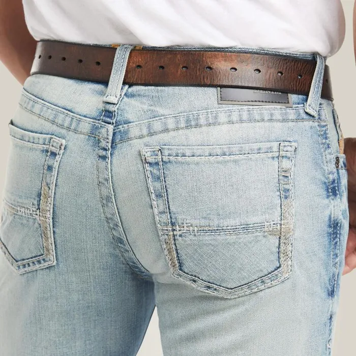 Men Denim Ariat M7 Rocker Stretch Stirling Stackable Straight Leg Jean Shasta Men Denim Ariat M7 Rocker Stretch Stirling Stackable Straight Leg Jean Shasta